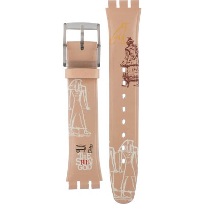 Swatch Plastic - Originals Medium (34mm) /Access/Solar/Musicall/Stop - G/SK/SL/SR/SS/SO28 AGM153 GM153 Nefertiti Band