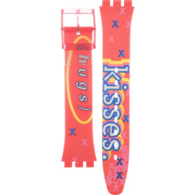 Swatch Plastic - Originals Medium (34mm) /Access/Solar/Musicall/Stop - G/SK/SL/SR/SS/SO28 AGN181 GN181 Swatch Kiss Band