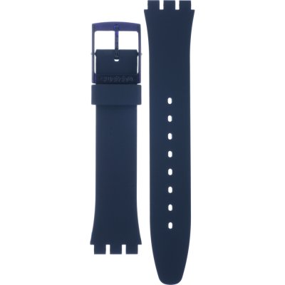Swatch Plastic - Originals Medium (34mm) /Access/Solar/Musicall/Stop - G/SK/SL/SR/SS/SO28 AGN254 GN254 Blue Ben Band