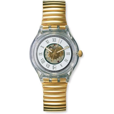 Swatch Automatic SAK403 Gold Box Uhr