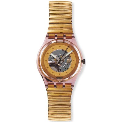 Swatch Originals Medium (34mm) GP101 GP102 Golden Bond Uhr