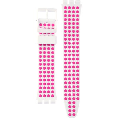 Swatch Plastic - Originals Medium (34mm) /Access/Solar/Musicall/Stop - G/SK/SL/SR/SS/SO28 AGW190 GW190 Pinkdots Band