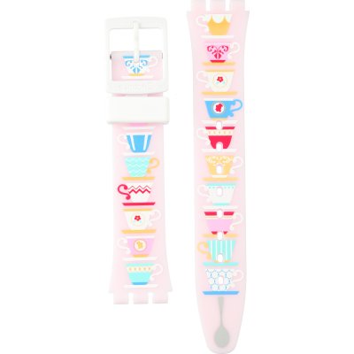 Swatch Plastic - Originals Medium (34mm) /Access/Solar/Musicall/Stop - G/SK/SL/SR/SS/SO28 AGW191 GW191 High Tea Band