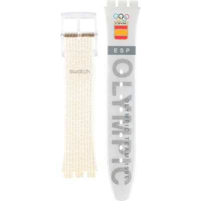 Swatch Plastic - Originals Medium (34mm) /Access/Solar/Musicall/Stop - G/SK/SL/SR/SS/SO28 AGZ150E GZ150E Olympic Team Spain Band