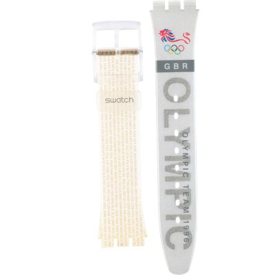 Swatch Plastic - Originals Medium (34mm) /Access/Solar/Musicall/Stop - G/SK/SL/SR/SS/SO28 AGZ150G GZ150G Olympic Team Great Britain Band