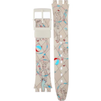 Swatch Plastic - Originals Medium (34mm) /Access/Solar/Musicall/Stop - G/SK/SL/SR/SS/SO28 AGZ210 GZ210 Soundless Dance Band