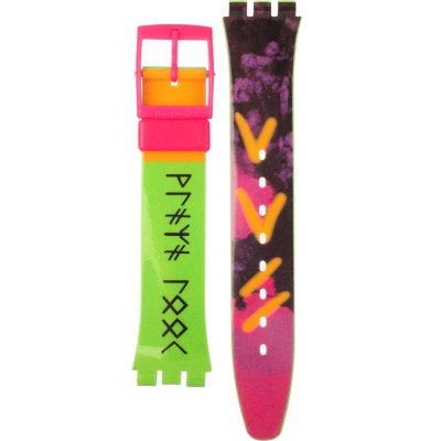 Swatch Plastic - Originals Medium (34mm) /Access/Solar/Musicall/Stop - G/SK/SL/SR/SS/SO28 AGZ215 GZ215 Playa Look Band