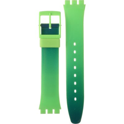 Swatch Plastic - Originals Medium (34mm) /Access/Solar/Musicall/Stop - G/SK/SL/SR/SS/SO28 AGZ216 GZ216 Fluo Band