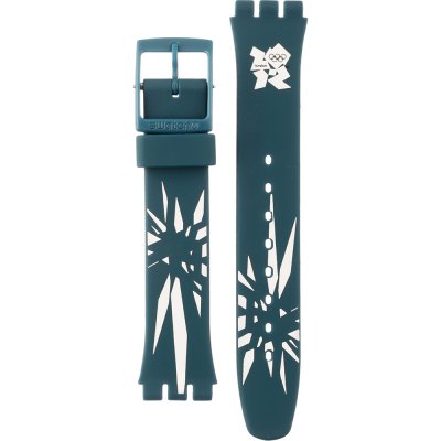 Swatch Plastic - Originals Medium (34mm) /Access/Solar/Musicall/Stop - G/SK/SL/SR/SS/SO28 AGZ271 GZ271 NOC London Special Band