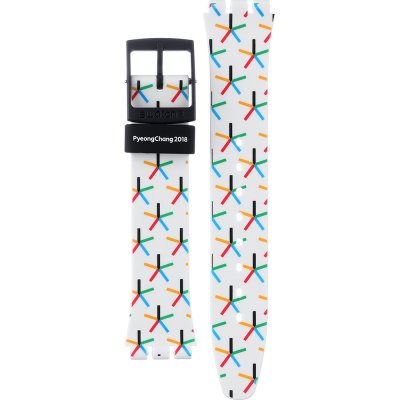 Swatch Plastic - Originals Medium (34mm) /Access/Solar/Musicall/Stop - G/SK/SL/SR/SS/SO28 AGZ317 GZ317 Star Games Olympic Collection Band