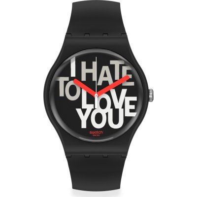Swatch Originals Large (41mm) SUOB185 Hate 2 Love Uhr