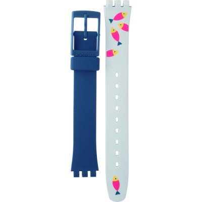 Swatch Plastic - Originals Small (25mm) - L ALN152 LN152 Fish Me Baby Band