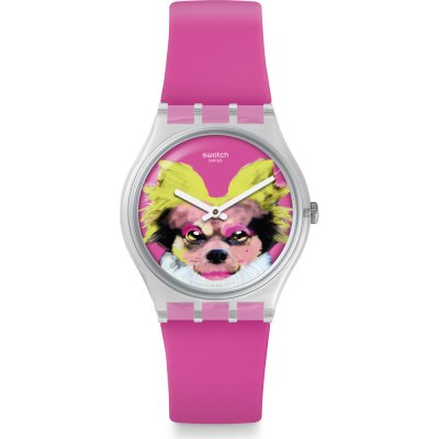 Swatch Originals Medium (34mm) GE267 Pinkapippa Uhr