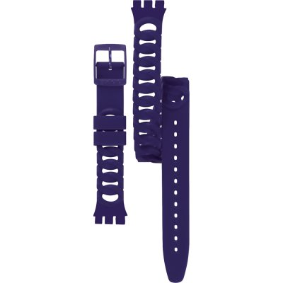Swatch Plastic - Originals Medium (34mm) /Access/Solar/Musicall/Stop - G/SK/SL/SR/SS/SO28 AGV127 GV127 Purpbell Band