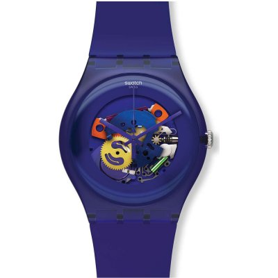 Swatch Originals Large (41mm) SUOV100 Purple Lacquered Uhr
