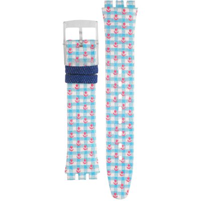 Swatch Plastic - Originals Medium (34mm) /Access/Solar/Musicall/Stop - G/SK/SL/SR/SS/SO28 AGZ291 GZ291 Rose4U Band