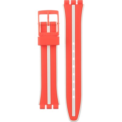 Swatch Plastic - Originals Medium (34mm) /Access/Solar/Musicall/Stop - G/SK/SL/SR/SS/SO28 AGR709 Sanguinello Band