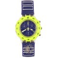 Swatch Aquachrono SBK401 Fluo In Water Uhr