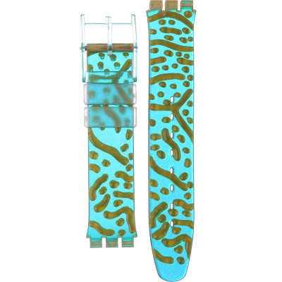 Swatch Plastic - Auto/Scuba/Chrono - SA/SC/SD/SE/SH/SO/ST ASDL900 SDL900 Reef Band