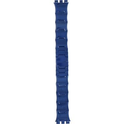 Swatch Plastic - Skin Small 33.7mm - SF/SI/SS08/SS09 ASFK348AG SFK348AG Climber Flowerly Blue Band
