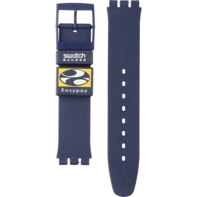 Swatch Plastic - Auto/Scuba/Chrono - SA/SC/SD/SE/SH/SO/ST ASHN103 SHN103 Shell Easypay Band