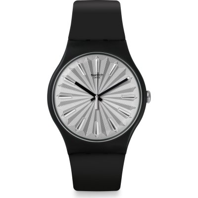 Swatch Originals Large (41mm) SUOB172 Silver Shield Uhr