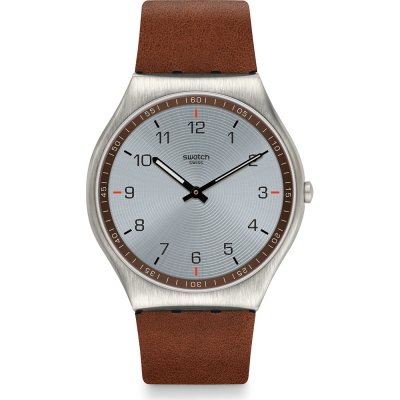 Swatch New Skin Irony SS07S108 Skin Suit Brown Uhr