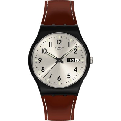 Swatch Originals Medium (34mm) SO28B710 Shadow Stitch Uhr