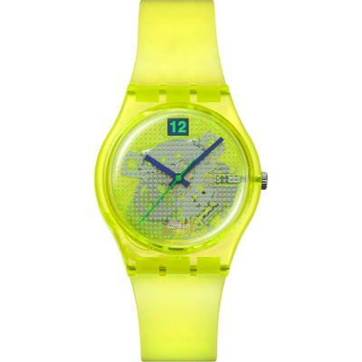Swatch Originals Medium (34mm) SO28J103 Luminously Lemon Uhr