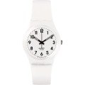 Swatch Originals Medium (34mm) SO28W107-S14 Just White Soft Uhr
