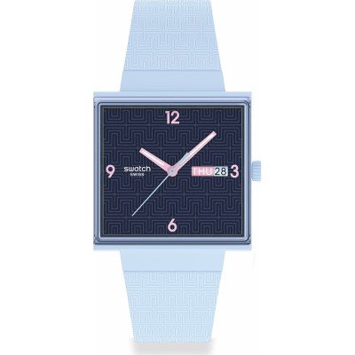 Swatch What If - Square SO34L701 Bright Angle Uhr