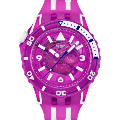 Swatch Scubaqua SSCU09P100 Flower Hat Uhr
