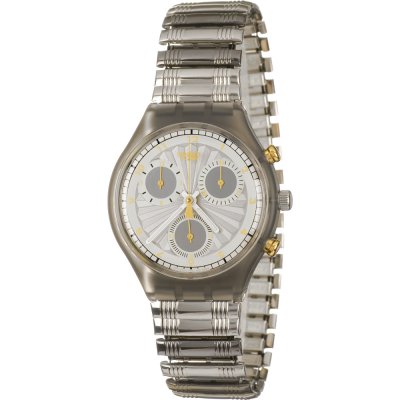Swatch Chrono SCM109 SCM110 Steelworker Uhr