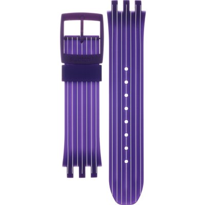 Swatch Plastic - Chrono Plastic - SUI/SUK ASUIV401 SUIV401 Purple Run Band