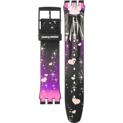 Swatch Plastic - Originals Large (41mm) SUO/SO29/SO32 ASUOZ110 SUOZ110 Strawberry Switchblade Band