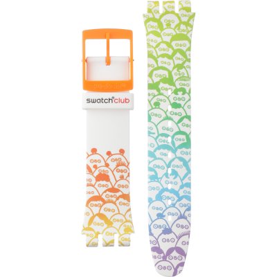 Swatch Plastic - Originals Large (41mm) SUO/SO29/SO32 ASUOZ303 SUOZ303 What's Yo Face Band