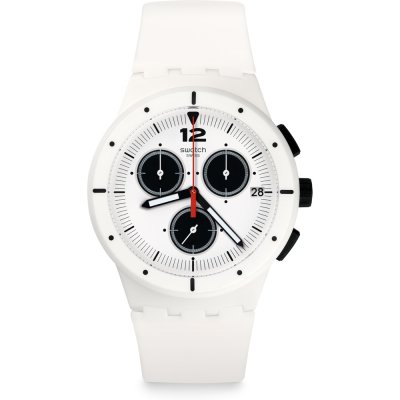Swatch New Chrono Plastic SUSW406 Why Again Uhr