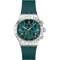 Swatch Irony - Chrono New YVS535 Greenshift glow Uhr