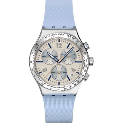 Swatch Irony - Chrono New YVS536 Blueshift glow Uhr