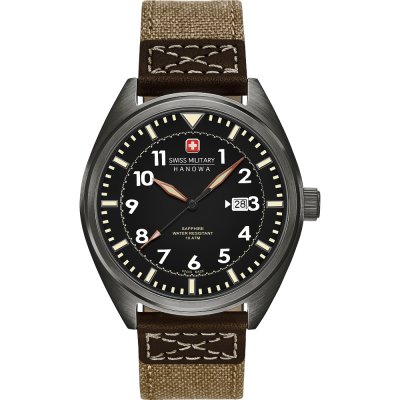 Swiss Military Hanowa Air 06-4258.30.007.02 Airborne Uhr