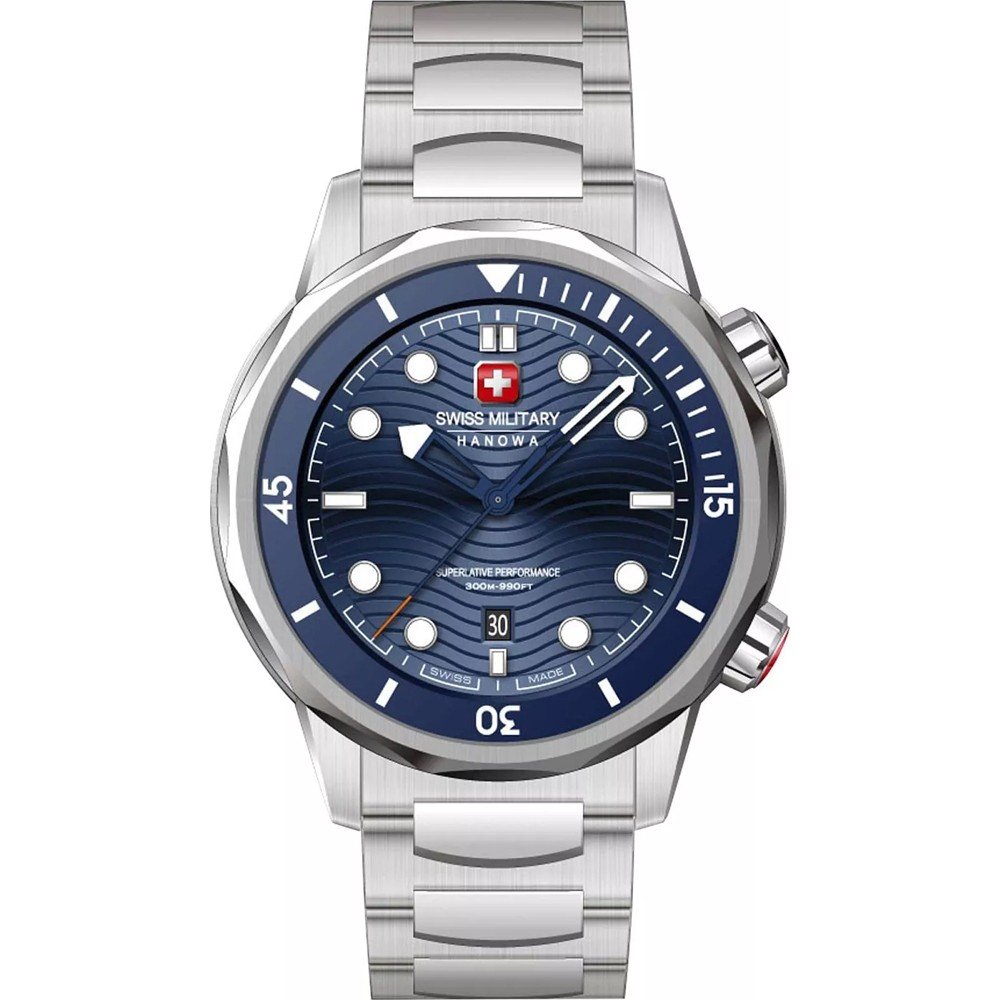 Swiss Military Hanowa Aqua SMWGH0006403 Breakwater Uhr • EAN