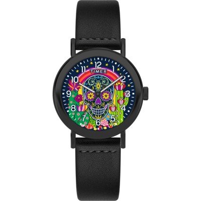 Timex Weekender TW2Y15900 Weekender - Day of the Dead Uhr