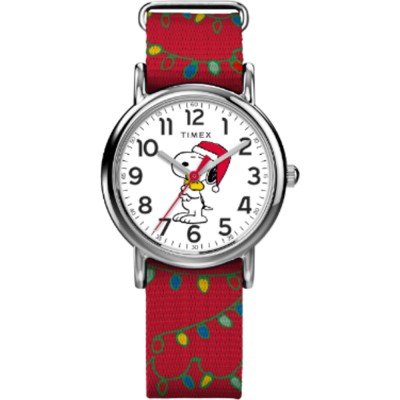 Timex X Peanuts TW2Y39500 Timex X Peanuts - Snoopy Santa Uhr