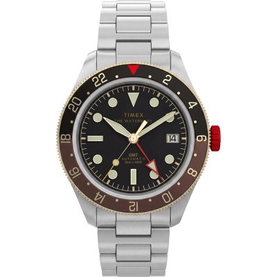 Timex Waterbury TW2Y93500 Waterbury Heritage Automatic GMT Uhr