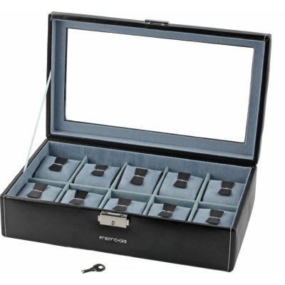 HWG Accessories bond-10-black1 Watch storage box Uhrenboxen