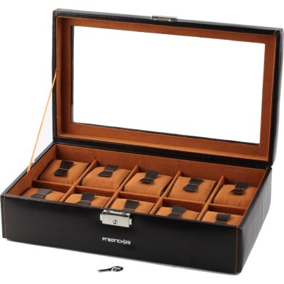HWG Accessories bond-10-Brown1 Watch storage box Uhrenboxen