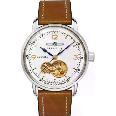 Zeppelin Barcelona 9567-1 Barcelona Ladies Open Heart Uhr