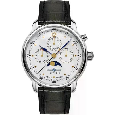 Zeppelin Barcelona 9576-1 Barcelona Moonphase Uhr